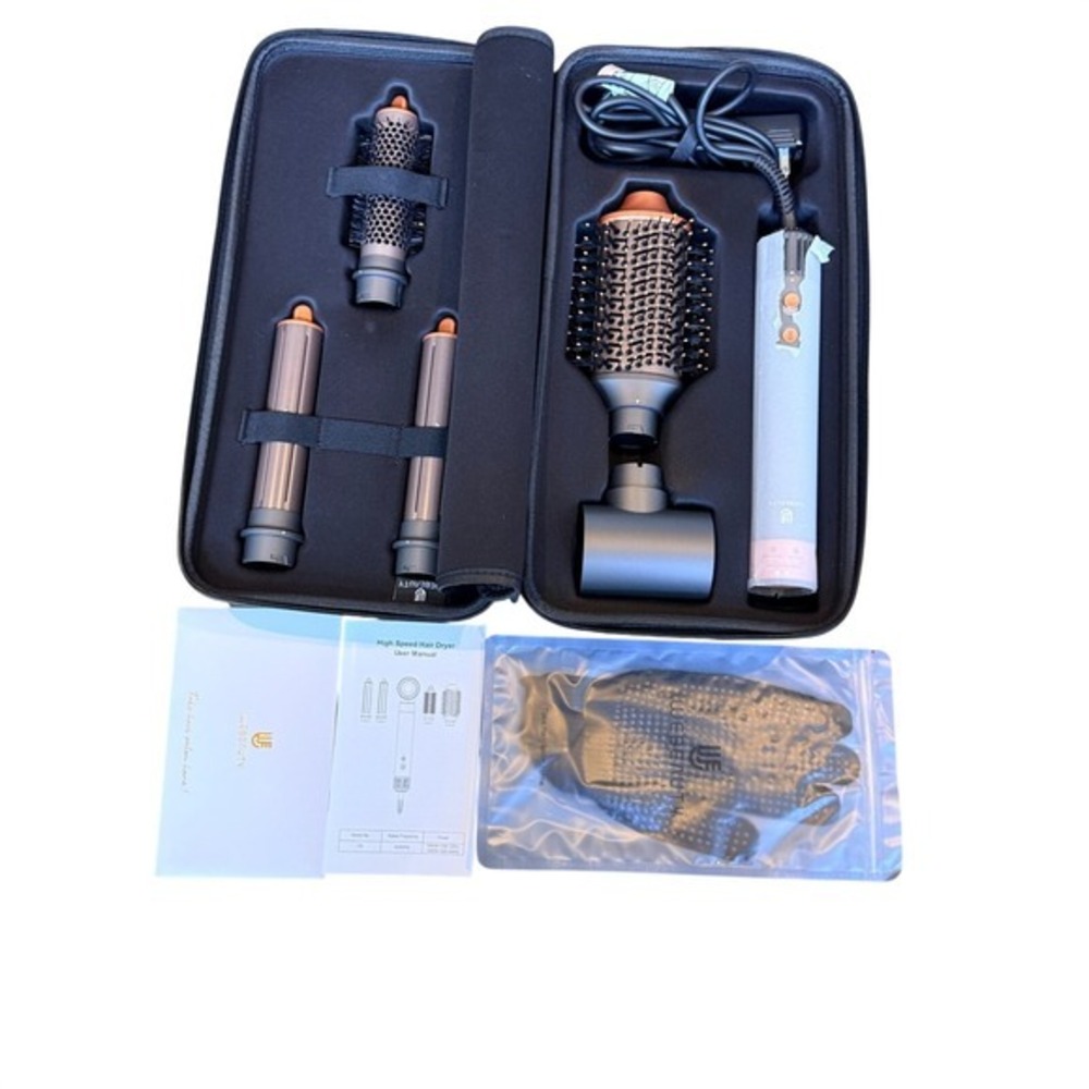 WEBEAUTY F9 5-in-1 High Speed Hair Dryer Multi-Styler Set with Travel Case